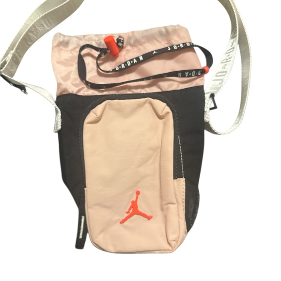 Jordan Pink and Black Belt Bag Sporty Design - Picture 1 of 5
